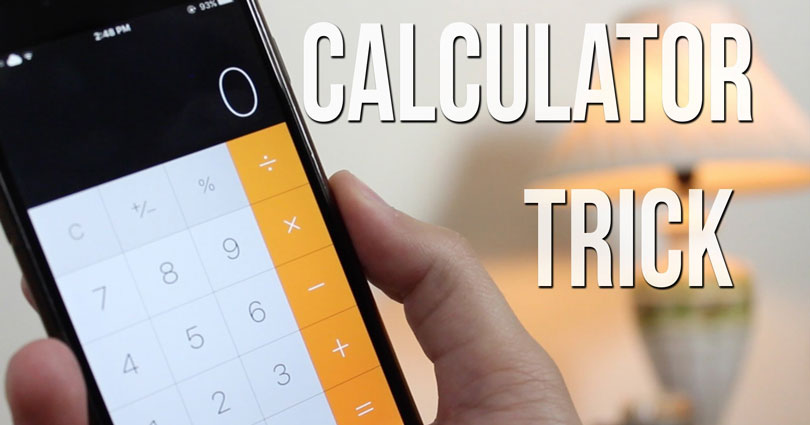 This IPhone Calculator Trick Will Blow Your Mind